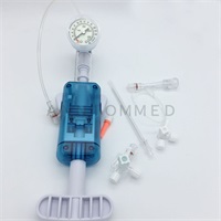 Medical disposable 20ml 30atm Balloon inflation device with Y kit